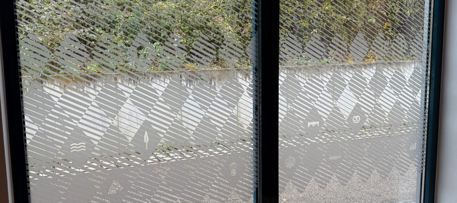 ERC - Fensterbeschriftung VIP Bereich