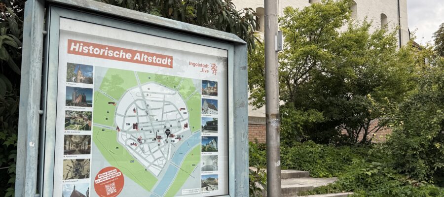 IFG Ingolstadt - Stadtplanvitrinen
